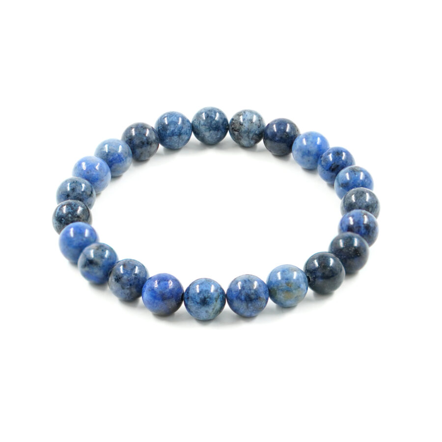 Bracciale elastico Dumortierite 6mm